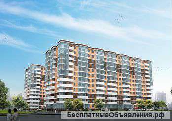1 - к квартира, 43,77 м2, 4/16 эт
