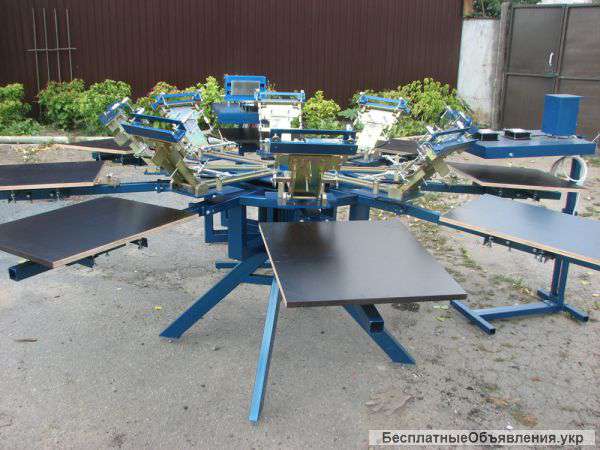 Шелкотрафаретное оборудование производим