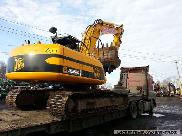 Услуги экскаватора-погрузчика