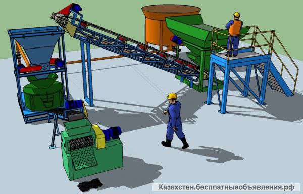 Завод по производству органо-минеральных удобрений из донных илов и сплавины
