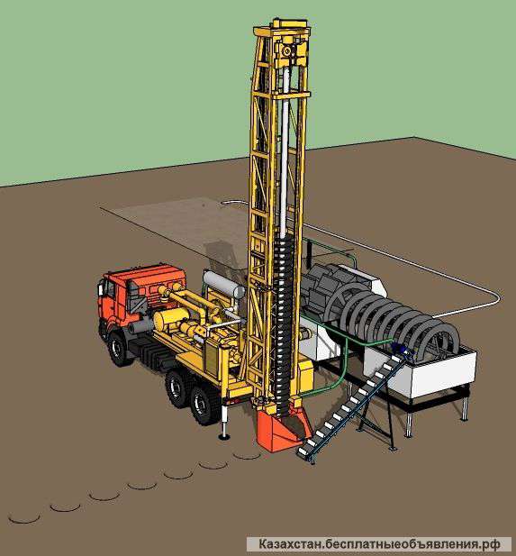 Установка скважинной добычи россыпных драгоценных камней