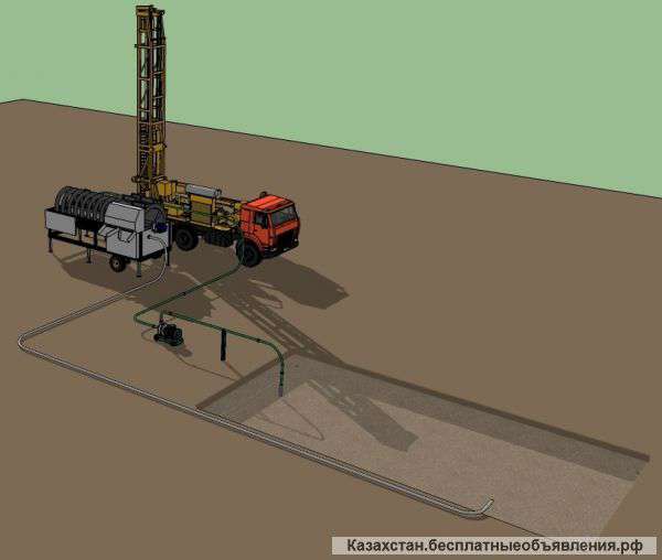 Установка скважинной добычи россыпных драгоценных камней