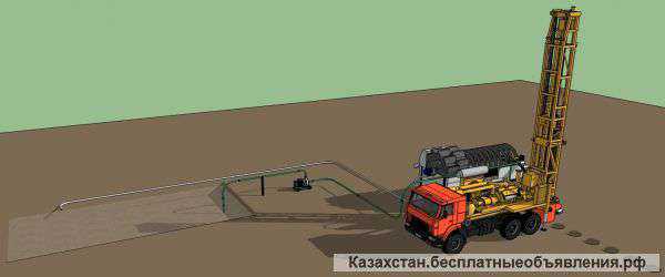 Установка скважинной добычи россыпных драгоценных камней