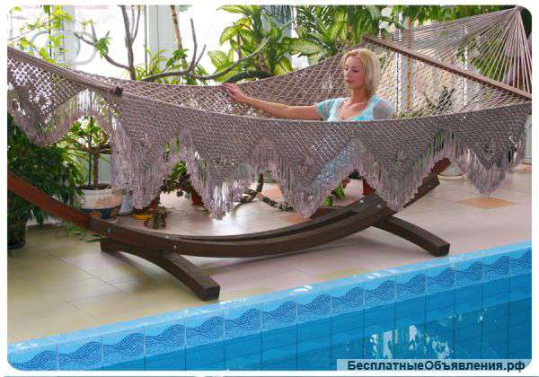 Гамак VINTAGE (плетеный, двухместный)