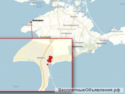Земельный участок в Межводном
