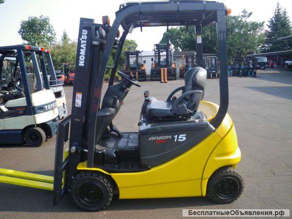 Вилочный автопогрузчик KOMATSU FB15-12, 2010 год