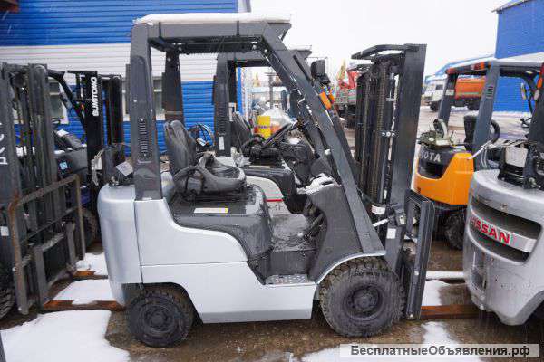 Вилочный автопогрузчик NISSAN P1F1A15D,2009 год