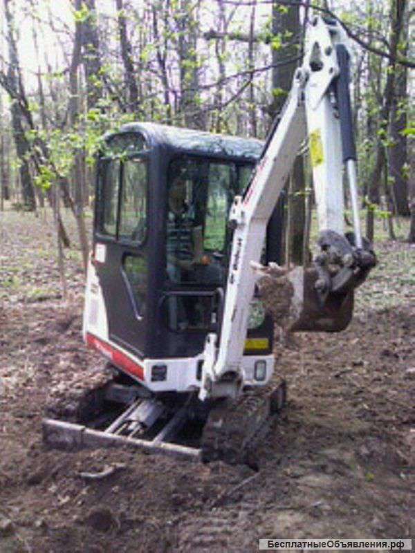 Аренда Гусеничного Мини-Экскаватора Bobcat 321