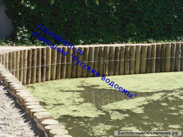 Берегоукрепительные работы георешеткой