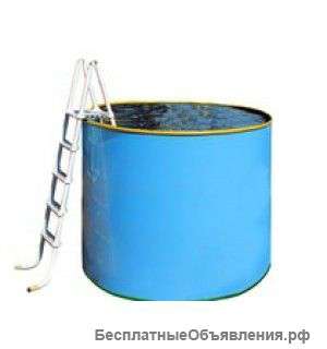 Купель из полипропилена 1.7 х 1.0 м