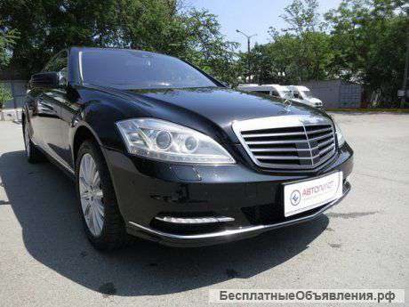 Аренда автомобиля Mersedes S500 с водителем