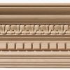 Плинтус потолочный резной деревянный №208