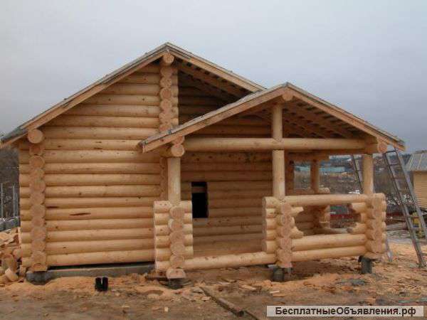 Срубы из Архангельского леса