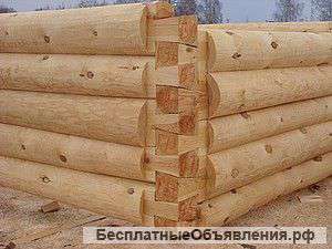 Производство срубов из бревна