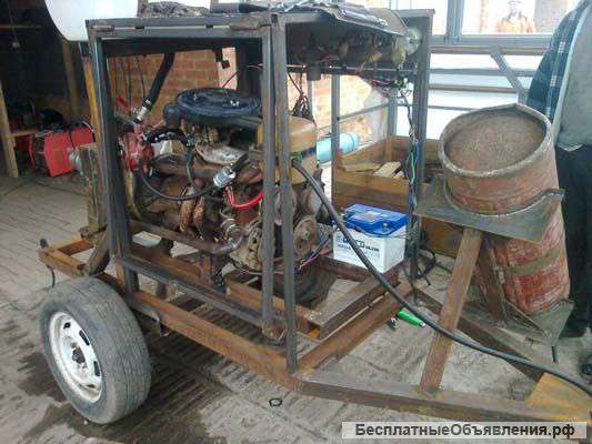 Мобильная мотопомпа