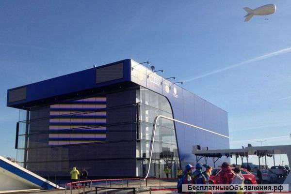 Павильон Фольксваген из олимпиады в Сочи