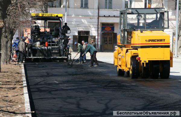 Асфальтирование и благоустройство территории