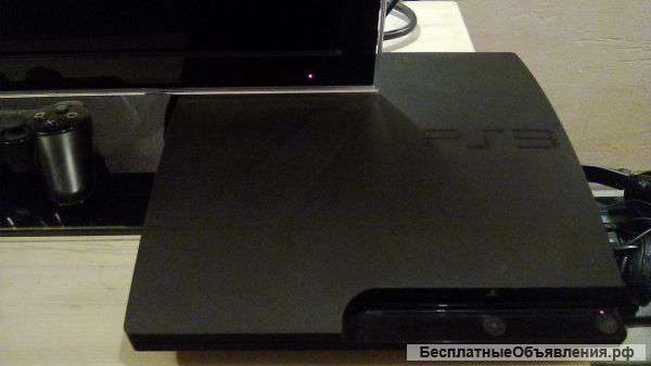 PS3 Slim 320GB + 4 Игры (Цифровая версия)