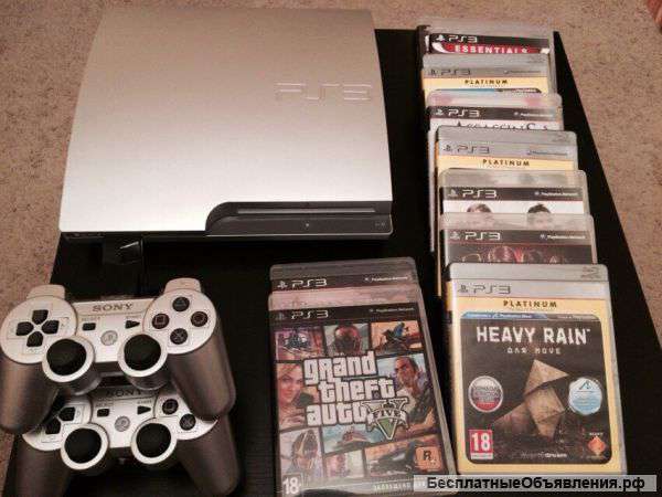 Ограниченная PS3 320 GB + 2 дж. + 28 игр