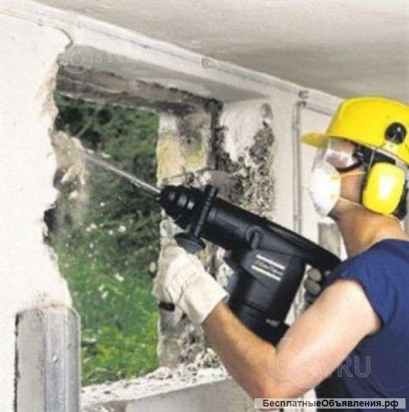 Демонтажные работы. Снос, слом построек, домов