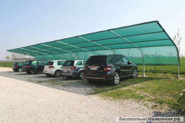 Навесы для парковки автомобилей