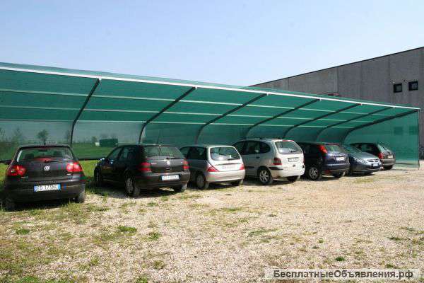 Навесы для парковки автомобилей