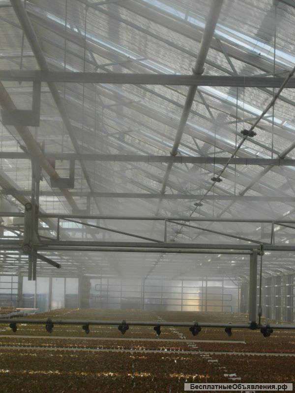 Системы туманообразования для теплиц