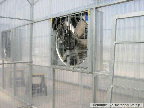 Система вентиляции для теплиц