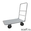Тележка платформенная 600х900 (промышленные колеса, 200 мм)