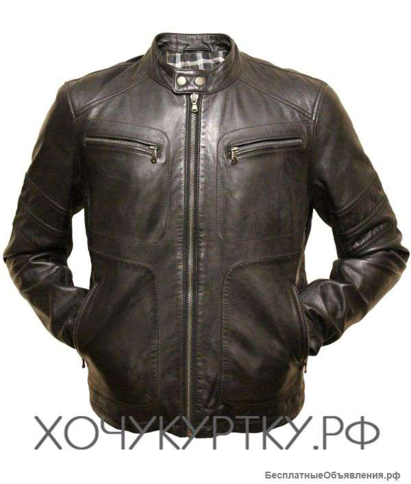 Мужские кожаные куртки и дубленки