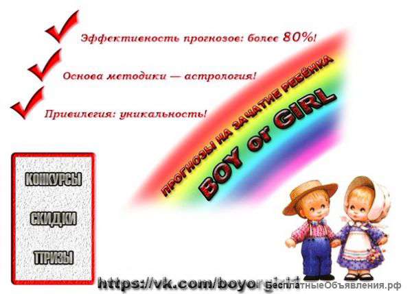Прогнозы на зачатие ребёнка