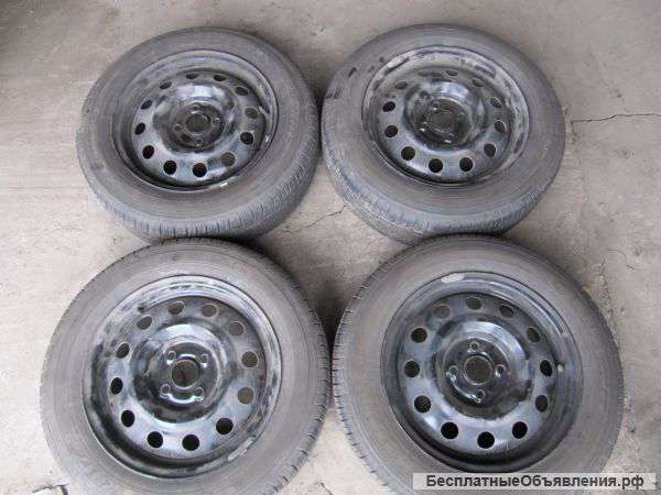 Колеса (резина+диски) 185/65 R15 6x15/4x100 D54.1 ET48