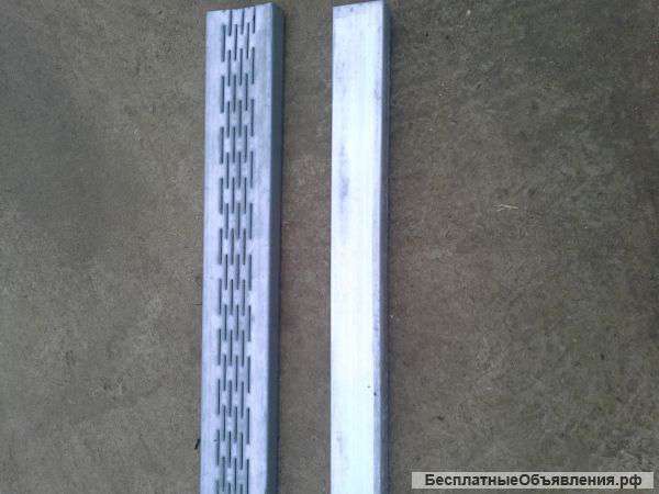 Профиль оцинкованный с просечкой