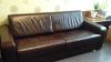 Кожаный итальянский диван