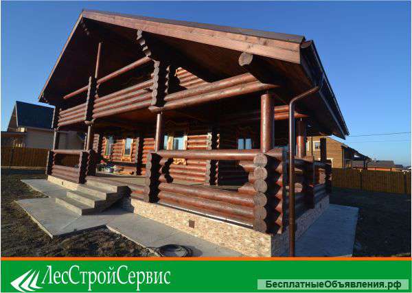 Строим дома из бруса и бривна