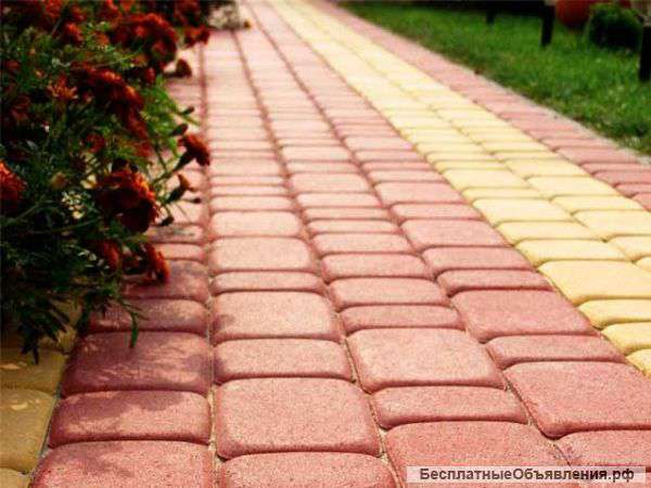 Укладка тротуарной плитки