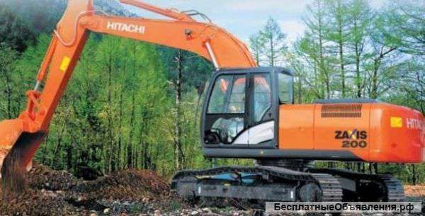 Сдам в аренду новый экскаватор (гусеничный) HITACHI ZX200LC-5G