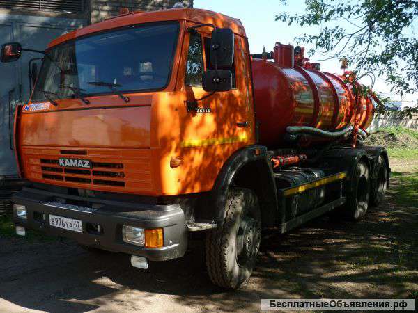 Водитель оператор илососной машины