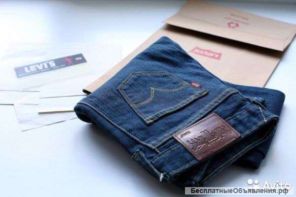 Новые джинсы, родные, оригинальные Levis