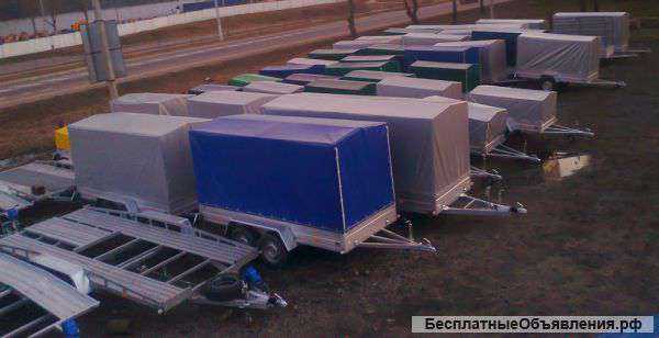 Прицеп оцинкованный RYDWAN EURO C750/E3