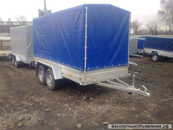 Прицеп оцинкованный RYDWAN EURO C750/H3