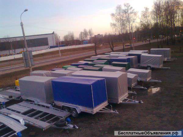 Прицеп оцинкованный RYDWAN EURO C750/L8
