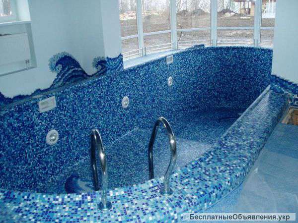 Облицовка бассейна мозаикой