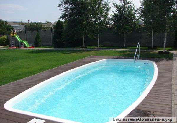 Стекловолоконные бассейны