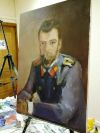 Картина"Николай ll" Холст,масло