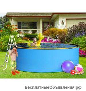 Бортовой каркасный бассейн "Титикака" 2.7х0.8 м