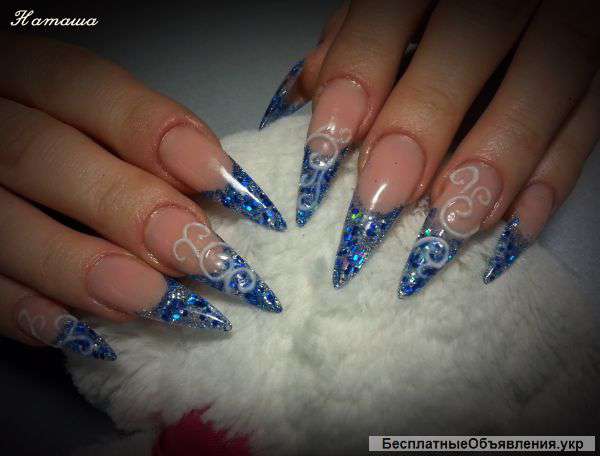 Наращивание и корекцыя ногтей