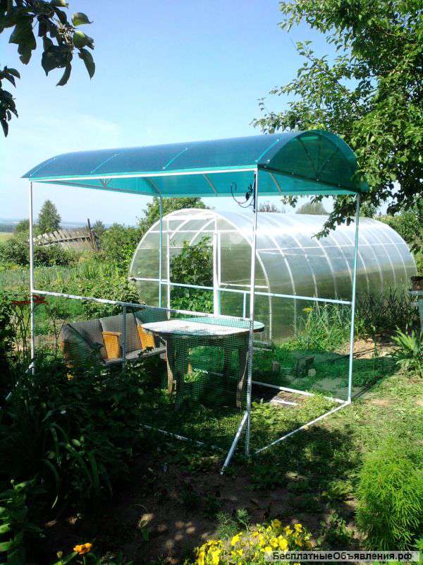 Установка теплиц, и парников
