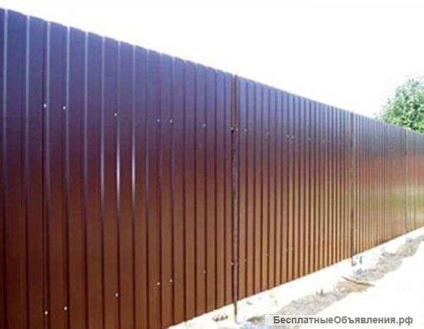 Заборы в туле