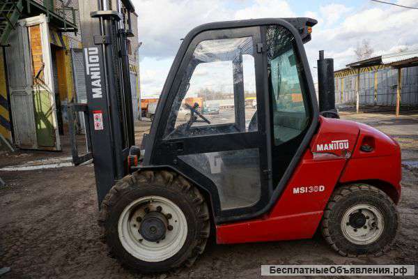 Вилочный погрузчик вездеход Manitou